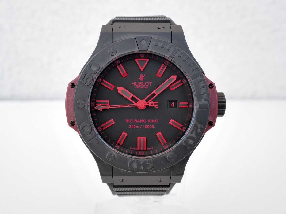 Big Bang King All Black Red Limited Edition 48 mm