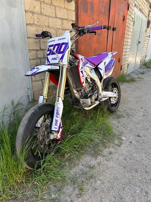 Honda crf450r supermoto