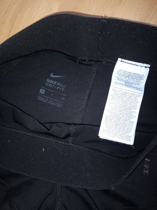 Spodenki treningowe Nike Pro Short Toss Print, rozmiar S, stan idealny