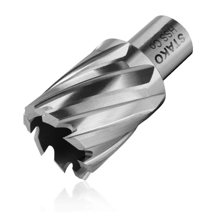 FREZ TREPANACYJNY HSS FI 12-60 MM wiertło rurowe do metalu STAKO