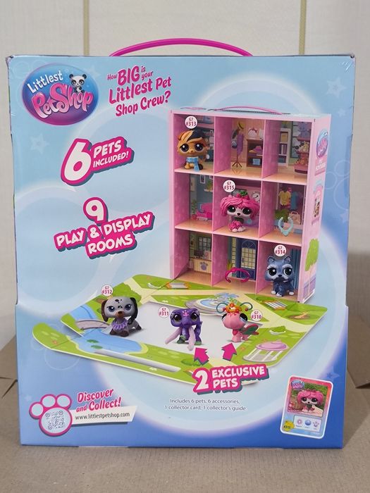 Littlest Pet Shop Pet Boutique ЛПС Літтл Пет Шоп набір Бутік фігурки