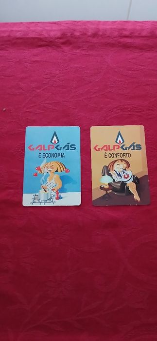 Calendários de Bolso -Galp Gás- 1990