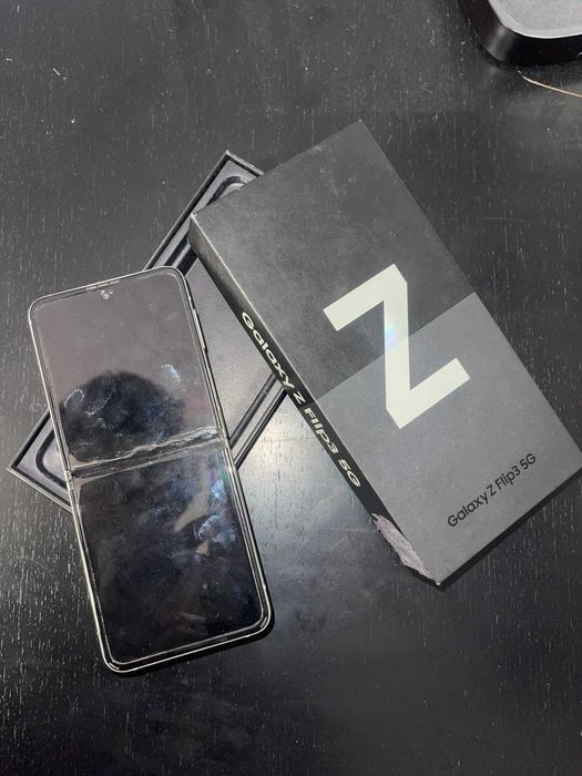 Samsung galaxy Z flip 3 5G 128gb ecrã partido