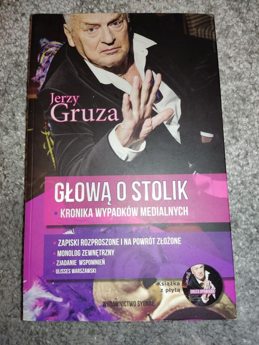 Głową o stolik Jerzy Gruza