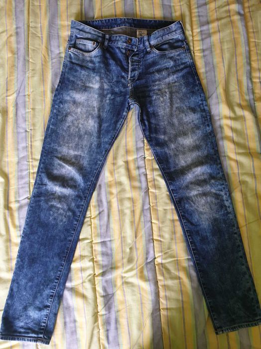 7 Calças Ganga e fazenda + 2 calções em bom estado