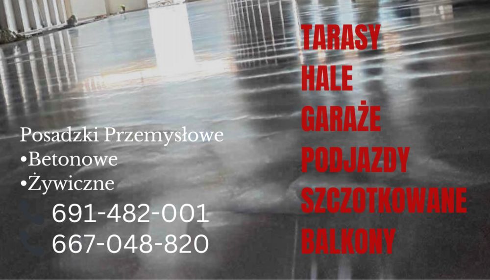 ERKOL Posadzki przemysłowe wylewki zacierane