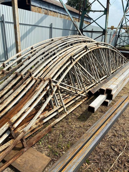 Ферма Ангар металоконструкція накриття