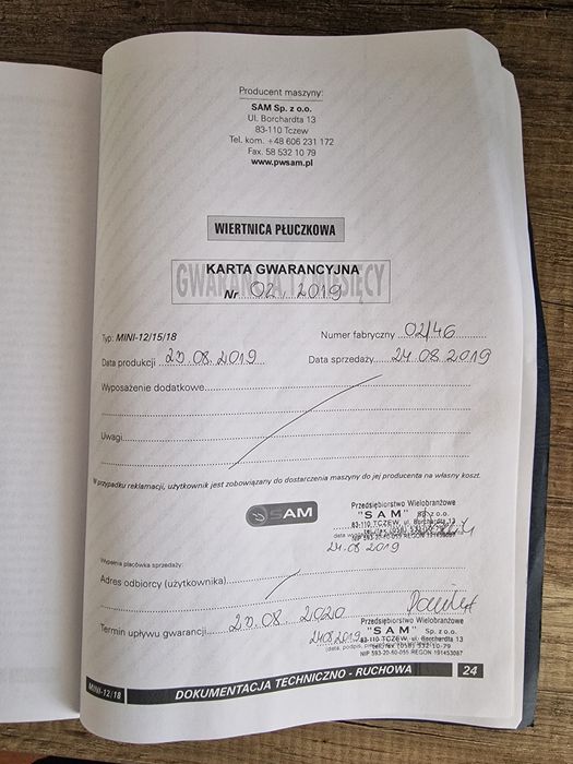 Sprzedam wiertnice elektryczną