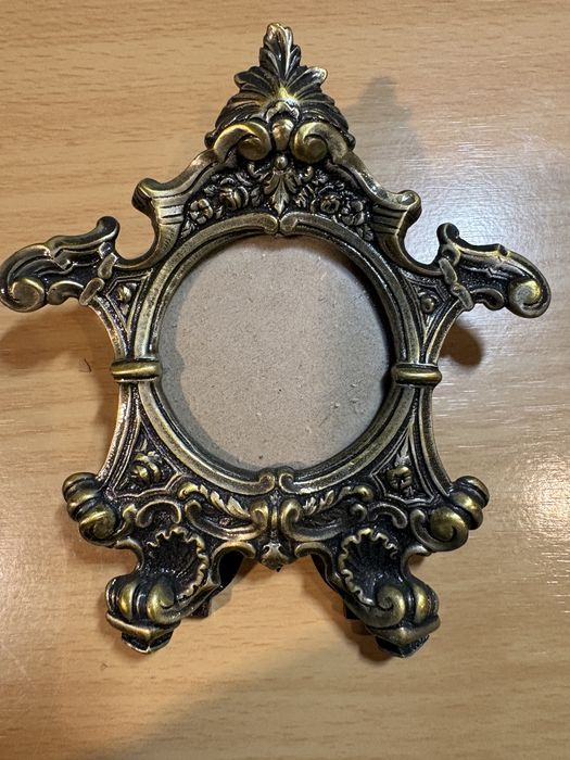 Conjunto antigo em metal/estanho De molduras vintage