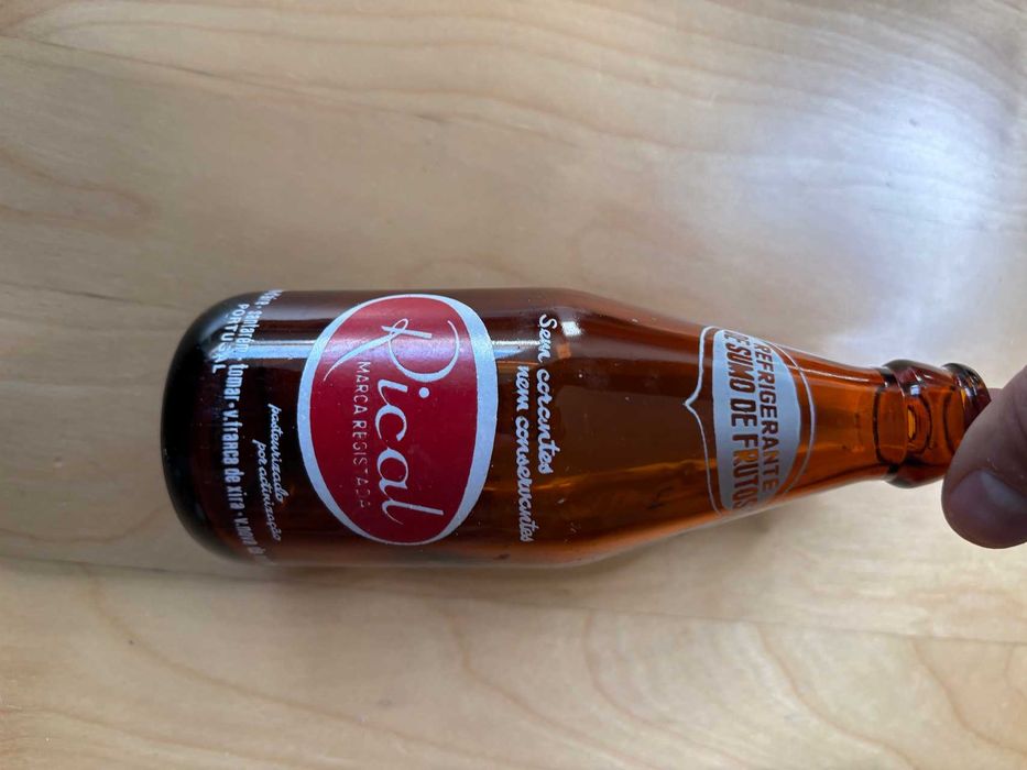 Garrafas pirogravadas antigas/vintage - Rical