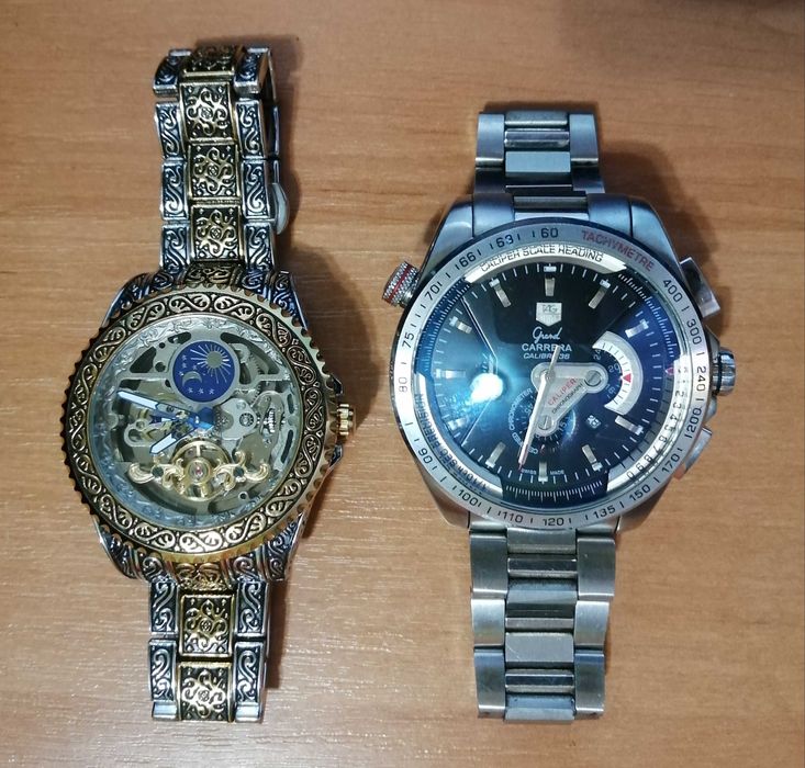 Часы"MM-MikhailMoskvin Skeleton"(Оригинал, механика)