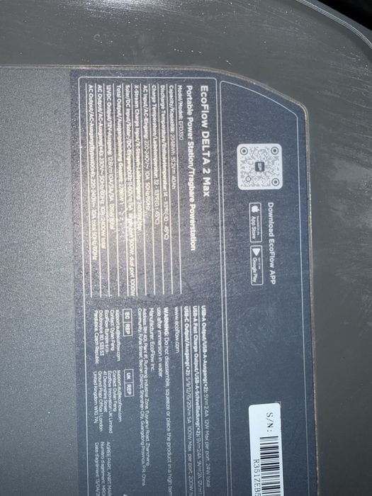 Gerador Delta 2 Max 2400W - Versão UE EcoFlow DELTA2MAXEU