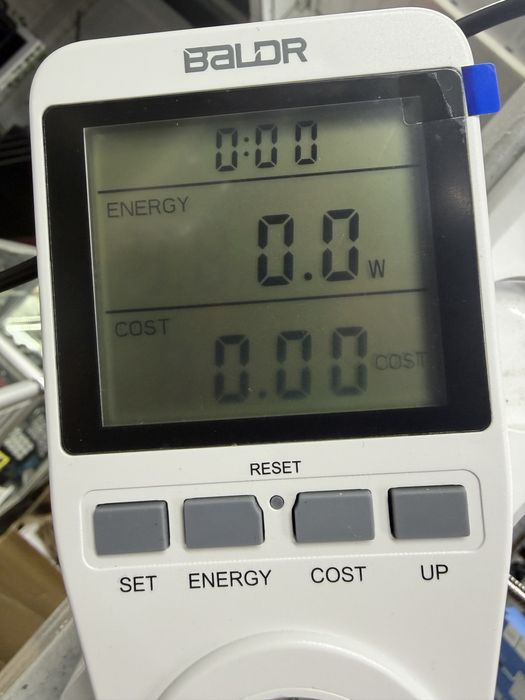 Ватметр BALDR B3091 2 вимірювач споживання електроенергії 3680W