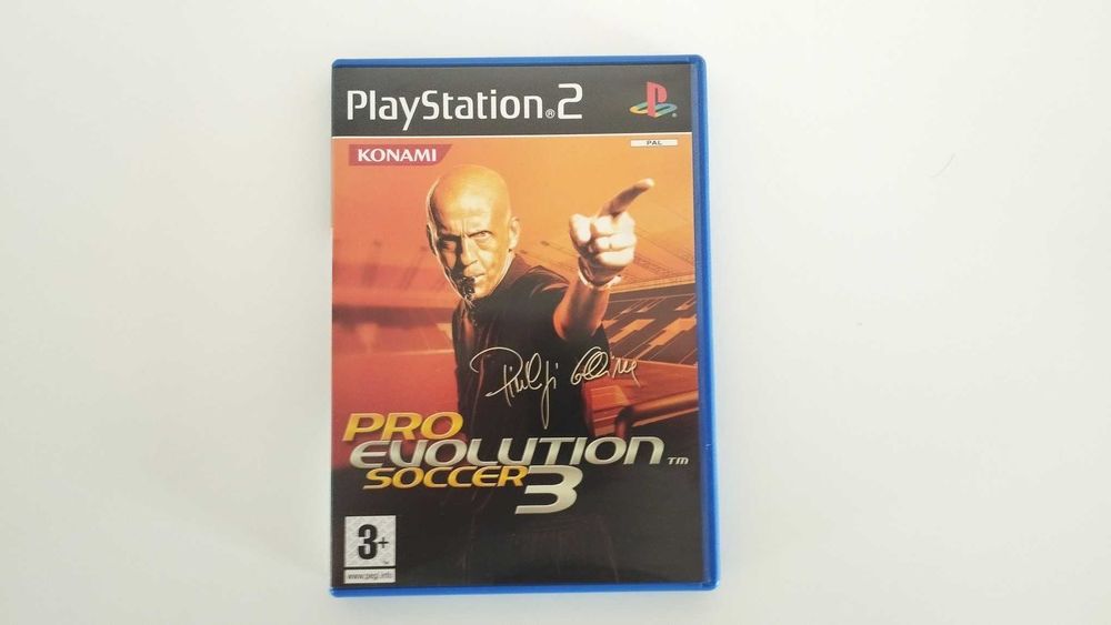 PS2 - Pro Evolution Soccer 3 - Completo com Manuais