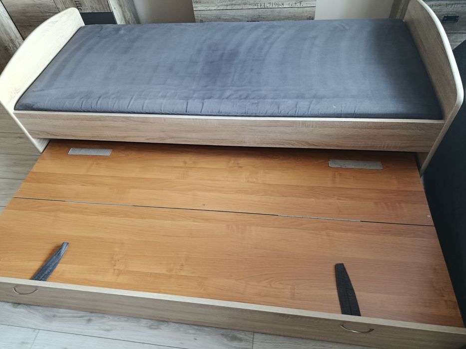 Łóżko młodzieżowe rozsuwane