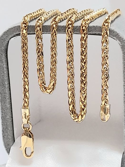 Złoty Łańcuszek Lisi Ogon Okazały Śliczny zloto