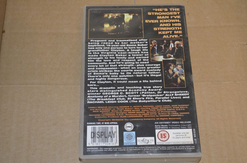 Family Rescue [VHS]