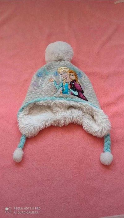 Czapka Elza i Anna