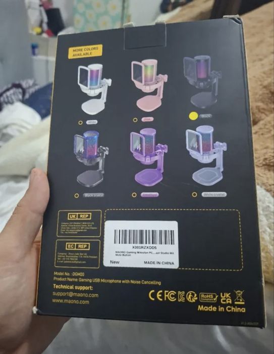Ігровий мікрофон Maono DGM20 USB RGB
