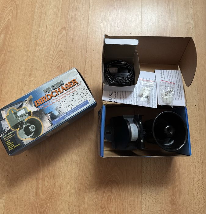 Odstraszacz ptaków PIR Sonic Birdchaser NOWY