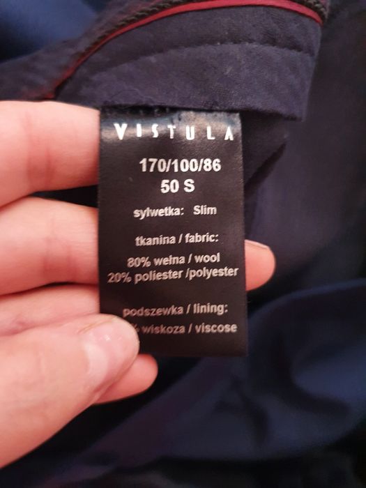 Garnitur męski Vistula wysyłka od 6 stycznia