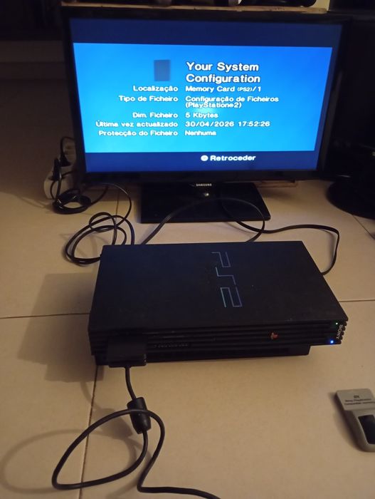 Cartão memória ps2