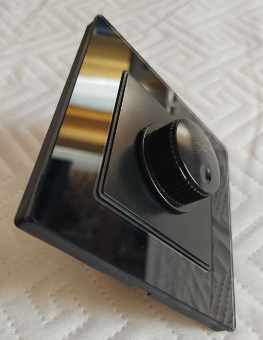 Регулятор обертів Premium димер вентилятора Glass black