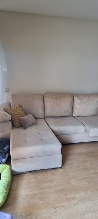 sofá 4 metros dois chaise long
