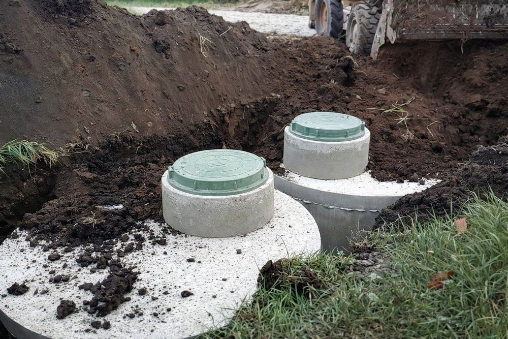 Септик под ключ. Канализация из бетонных колец. Копка и модернизация.