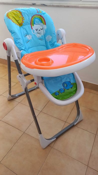 Cadeira de alimentação bebé Chicco, usada