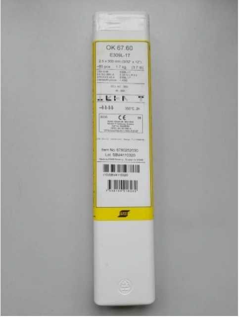 ESAB OK 67.60 elektrody 2,5x300