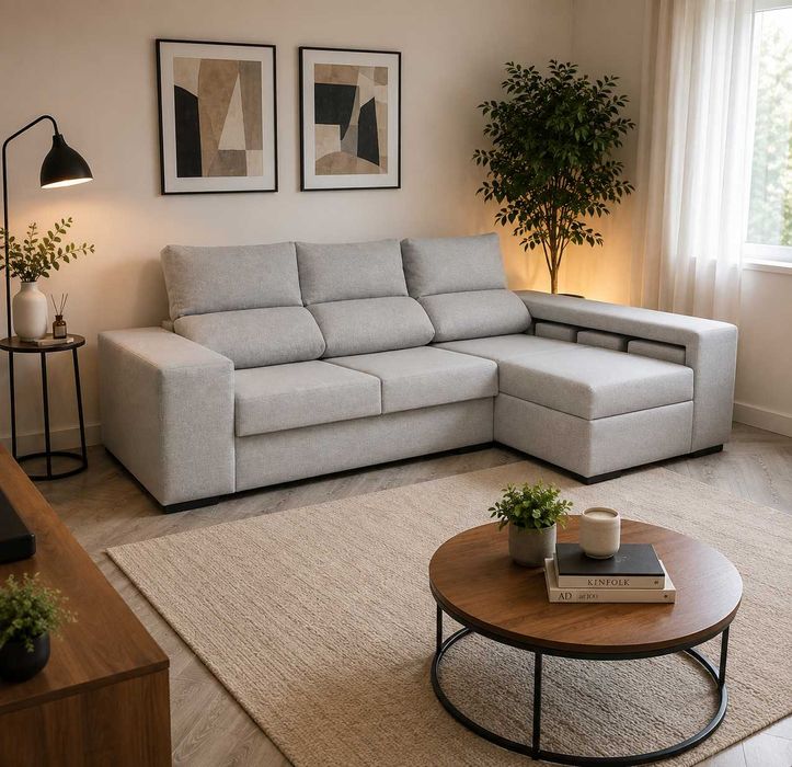 400€ "VENDA RÁPIDA MUDANÇAS" - Sofá Chaise Lounge - vai pela melhor oferta