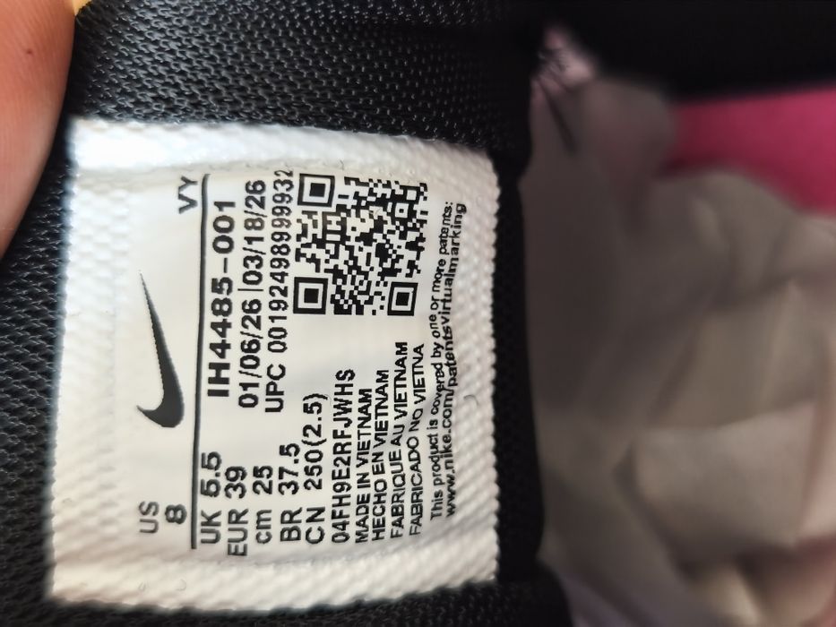 Nowe nike shox TL black pink 39