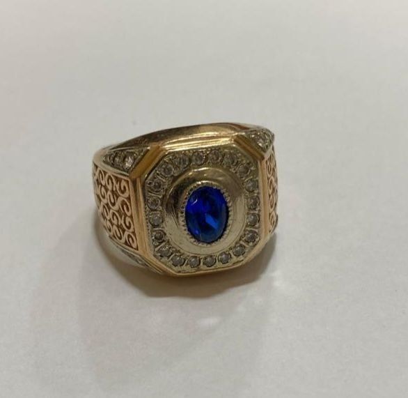 Чоловіча печатка перстень золото 585 проба