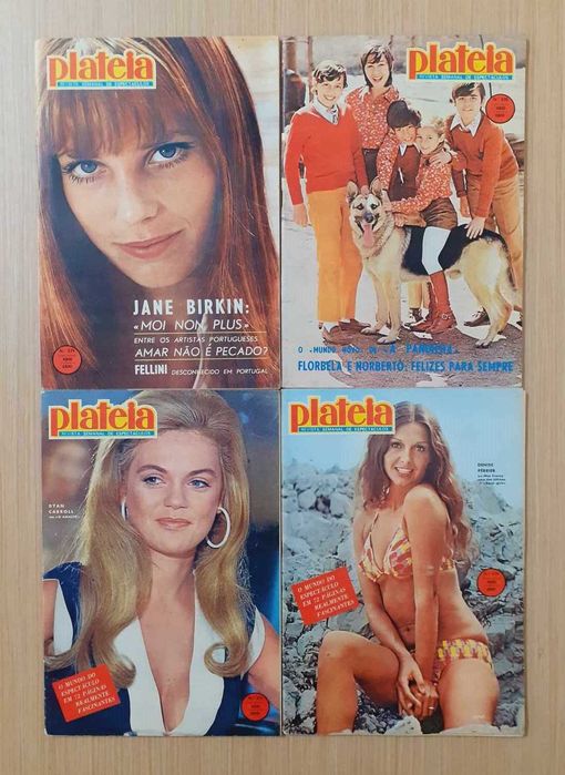 Revistas Plateia de 1971 a 1972 (Lote 6)