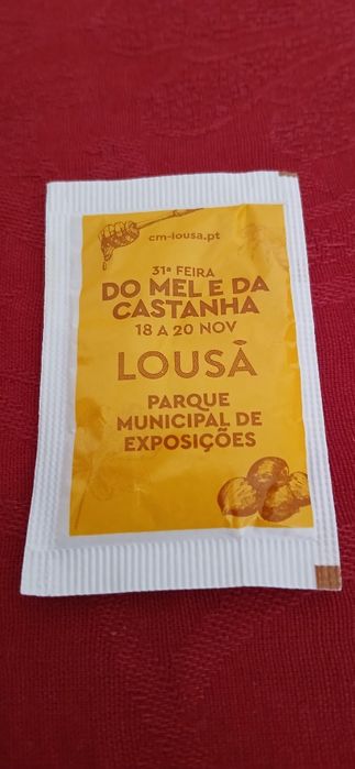 Pacote de açúcar Feira Mel e da Castanha