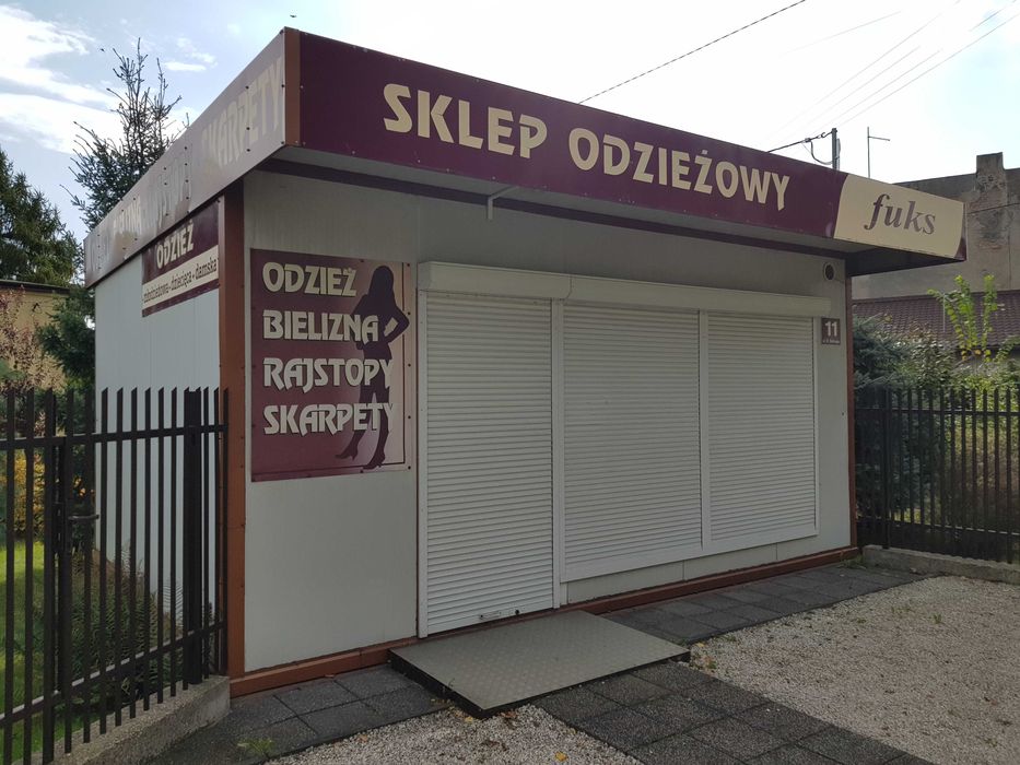 Pawilon handlowy do przeniesienia 6mX4m