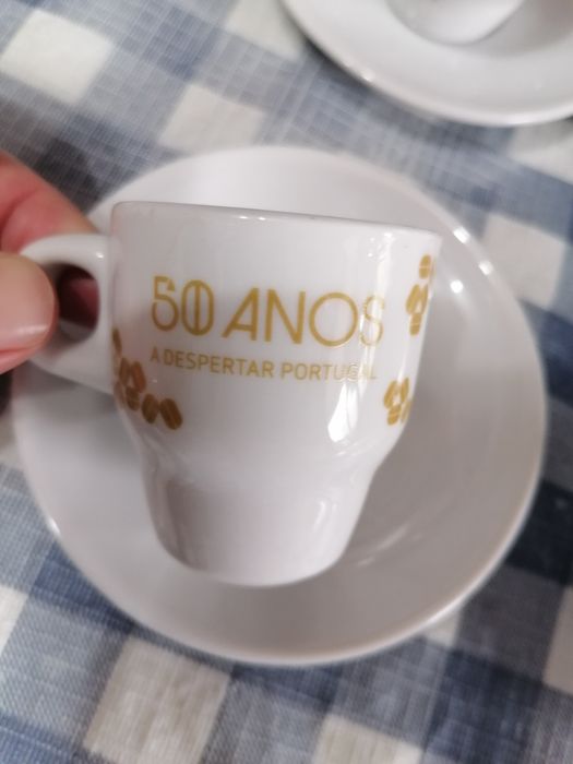Conjunto  4 chávenas café delta64861390721539121