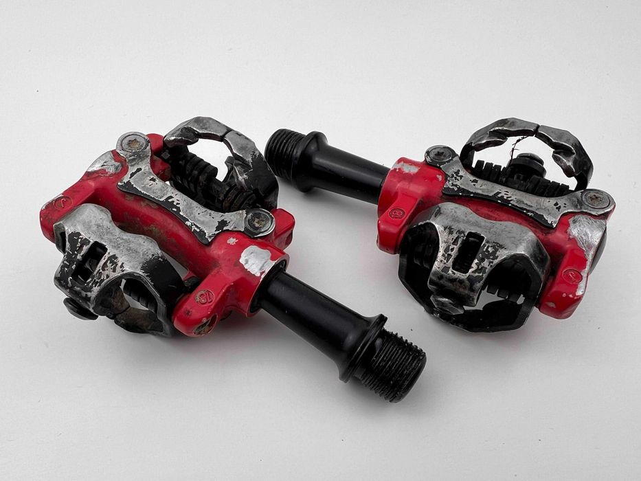 Pedały SPD Bontrager Comp RED + bloki