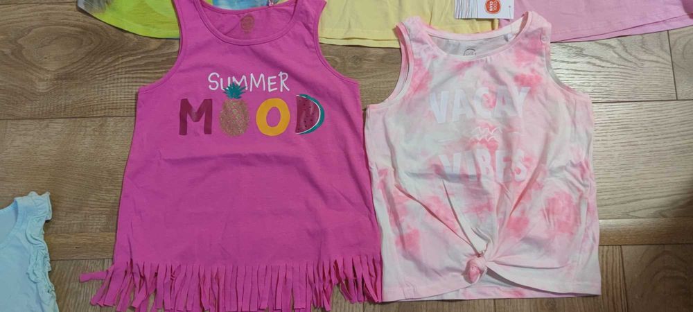Nowa 134 140 Smyk H&M koszulka bluzka dla dziewczynki,gratis
