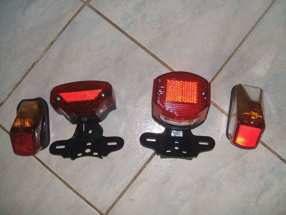 diverças peças para vários modelos de motorizadas