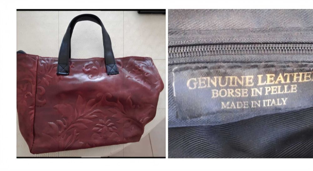 Vendo sacos de viagem, mala de viagem, baú e saco em pele genuína italiana, bem conservados!