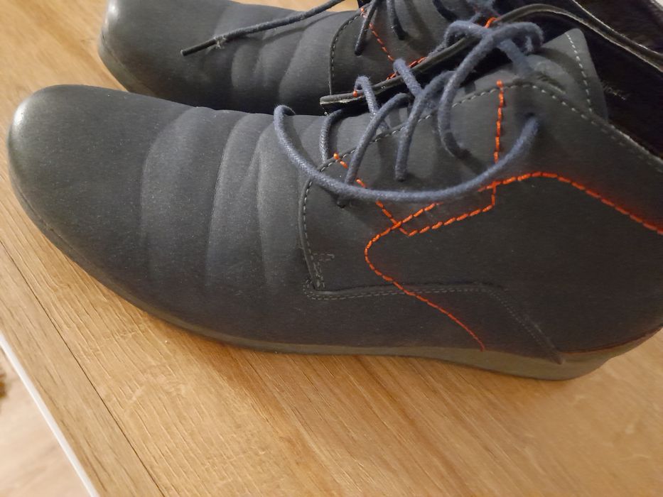 Buty męskie zamsz