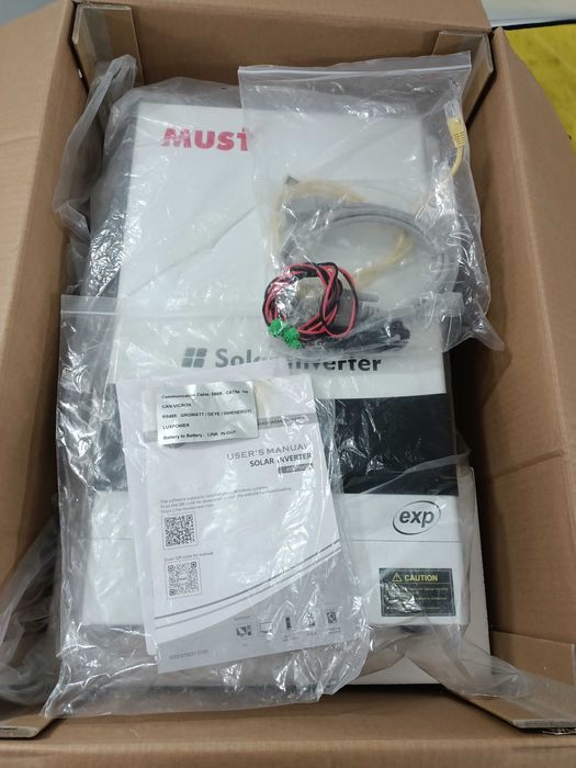 Сонячний інвертор, 6000W, 48V, MUST PV19-6048 EXP, Wi-Fi