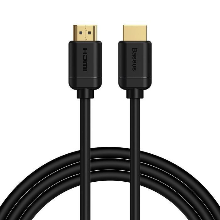 Baseus kabel przewód HDMI 2.0 4K 60 Hz 3D HDR 18 Gbps 2m czarny
