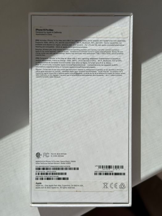 iPhone 14 Pro Max 256