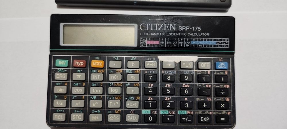 Kalkulator Citizen SRP-175