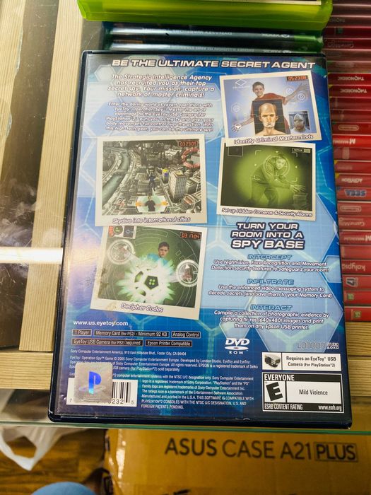 NTSC USA - EyeToy: Operation Spy [PS2]