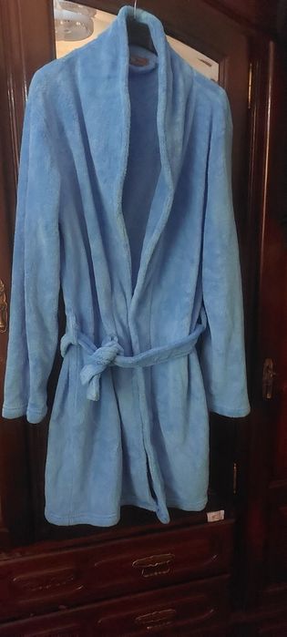 Robe azul claro tamanho 36