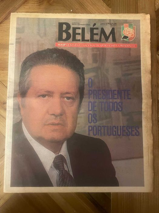 Jornal Belém MASP Candidatura Mário Soares Nº 23 1986